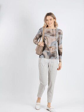 Raffaello Rossi Candy Pant Kalk Beige Off-White color Sz 32
